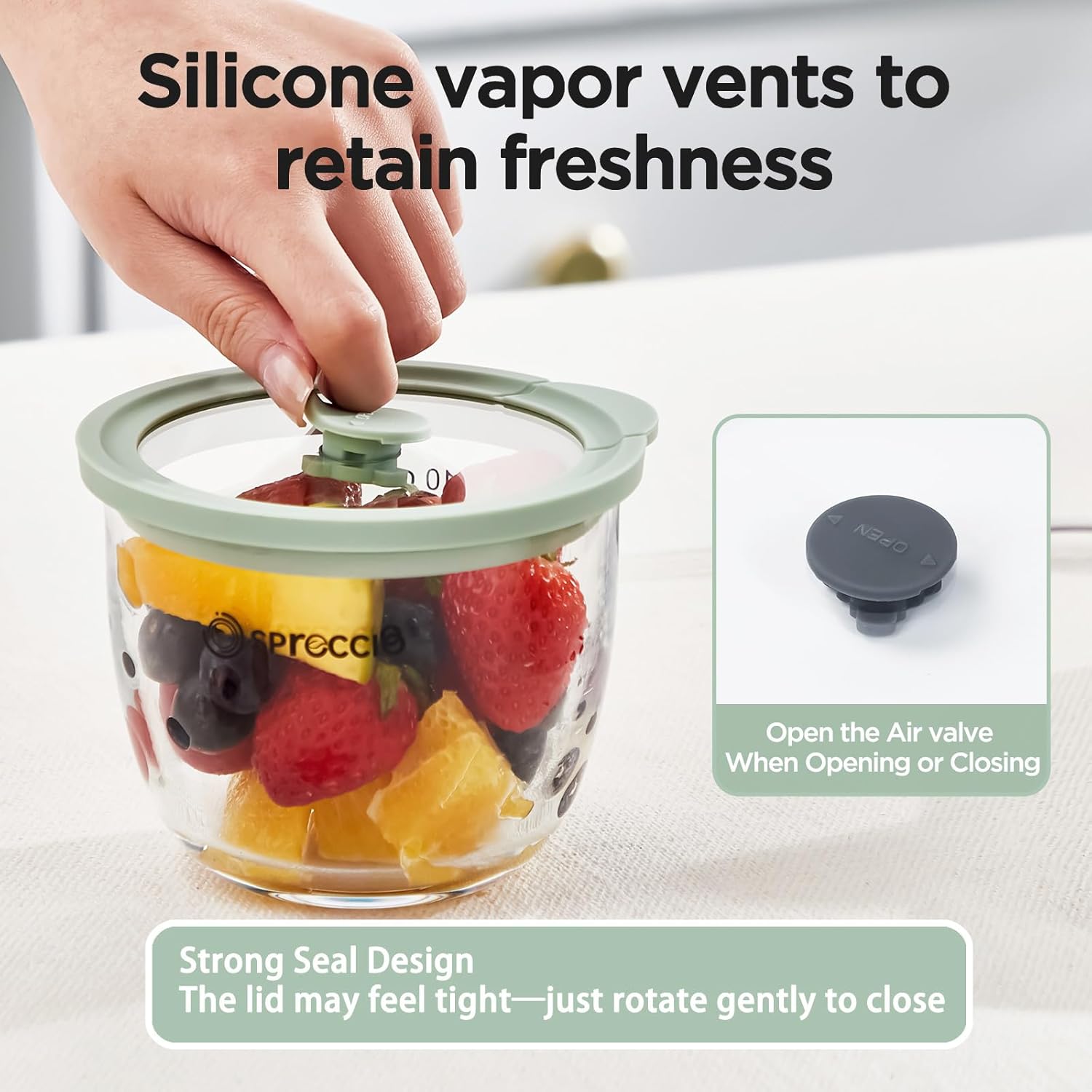 Glass Meal Prep Containers Set - Image 5