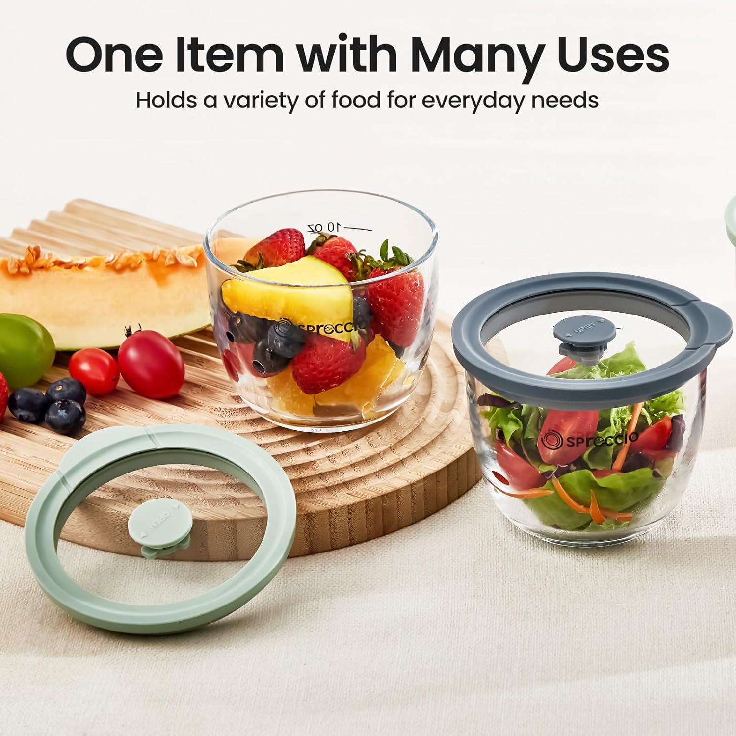 Glass Meal Prep Containers Set - Image 8