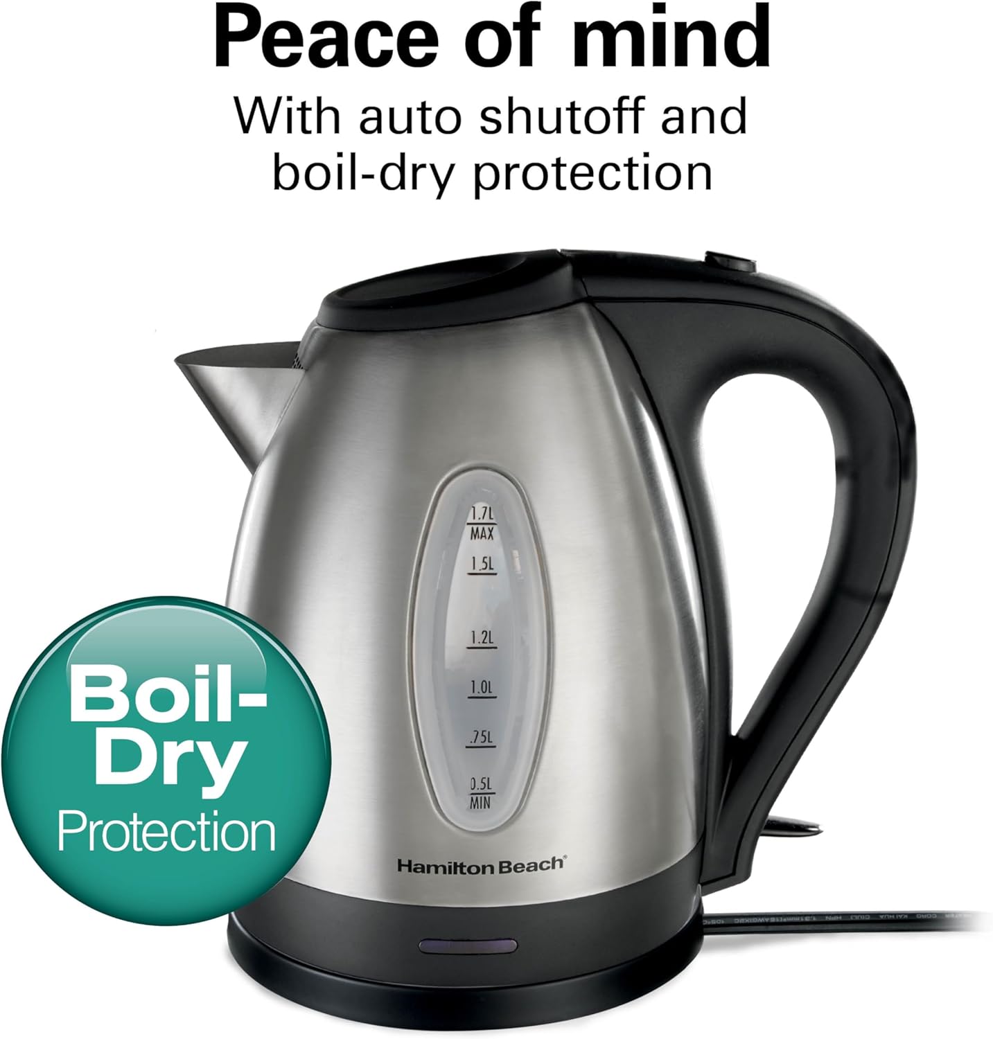 Hamilton Beach Electric Tea Kettle - Image 4