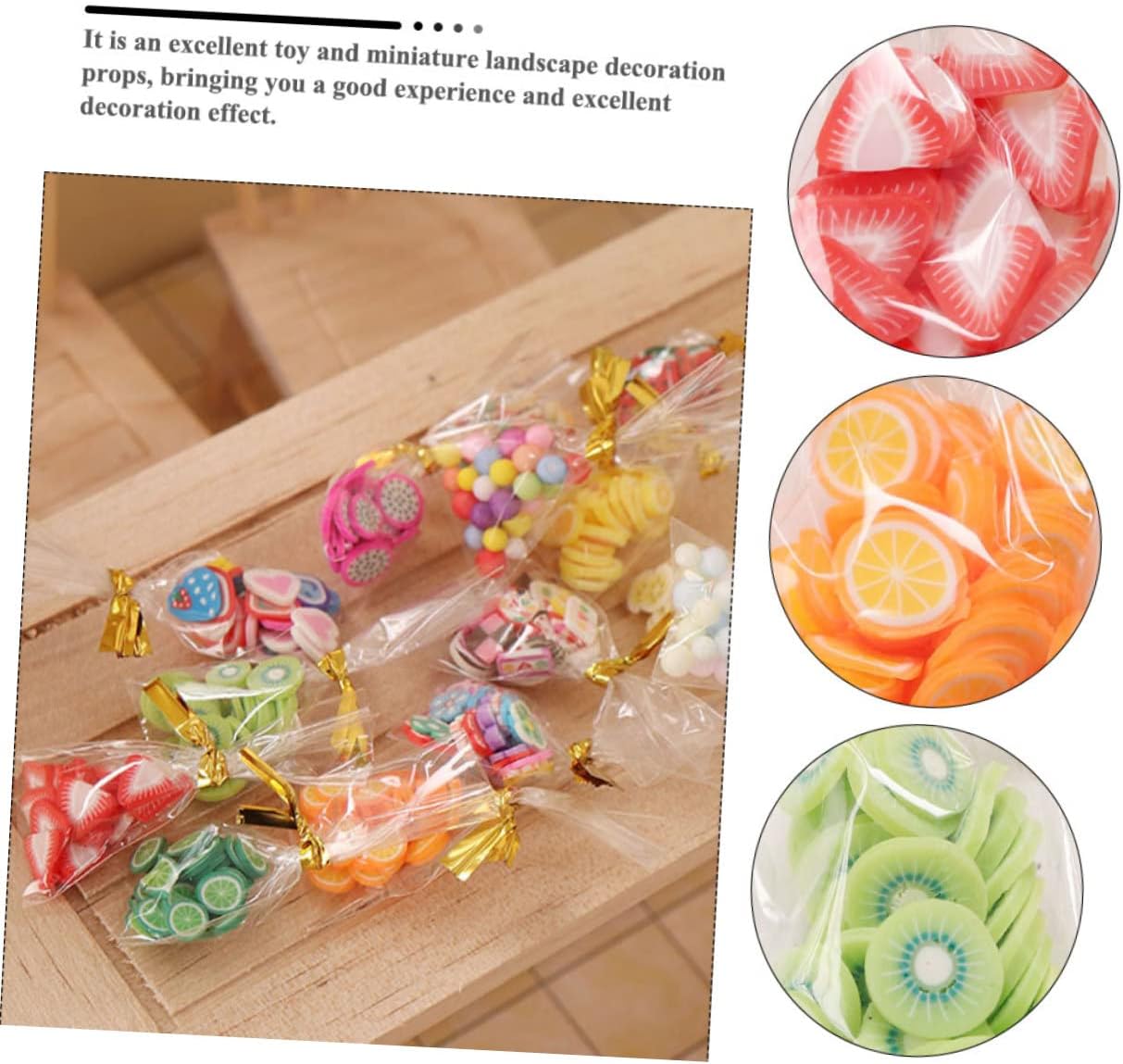 Mini House Decorations Packaged Snacks Ornaments - Image 9