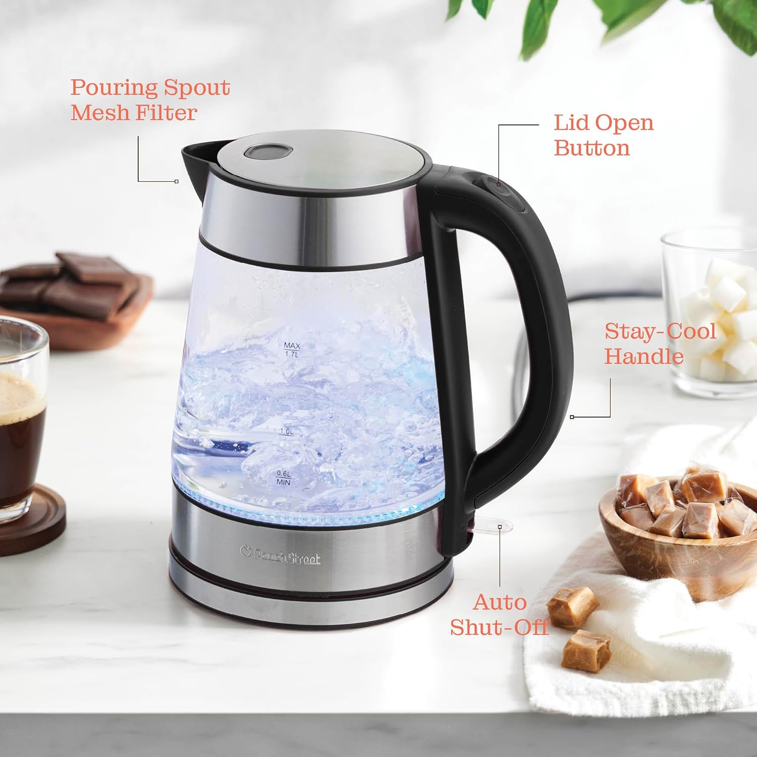 Speed-Boil Electric Kettle For Coffee & Tea - Image 6