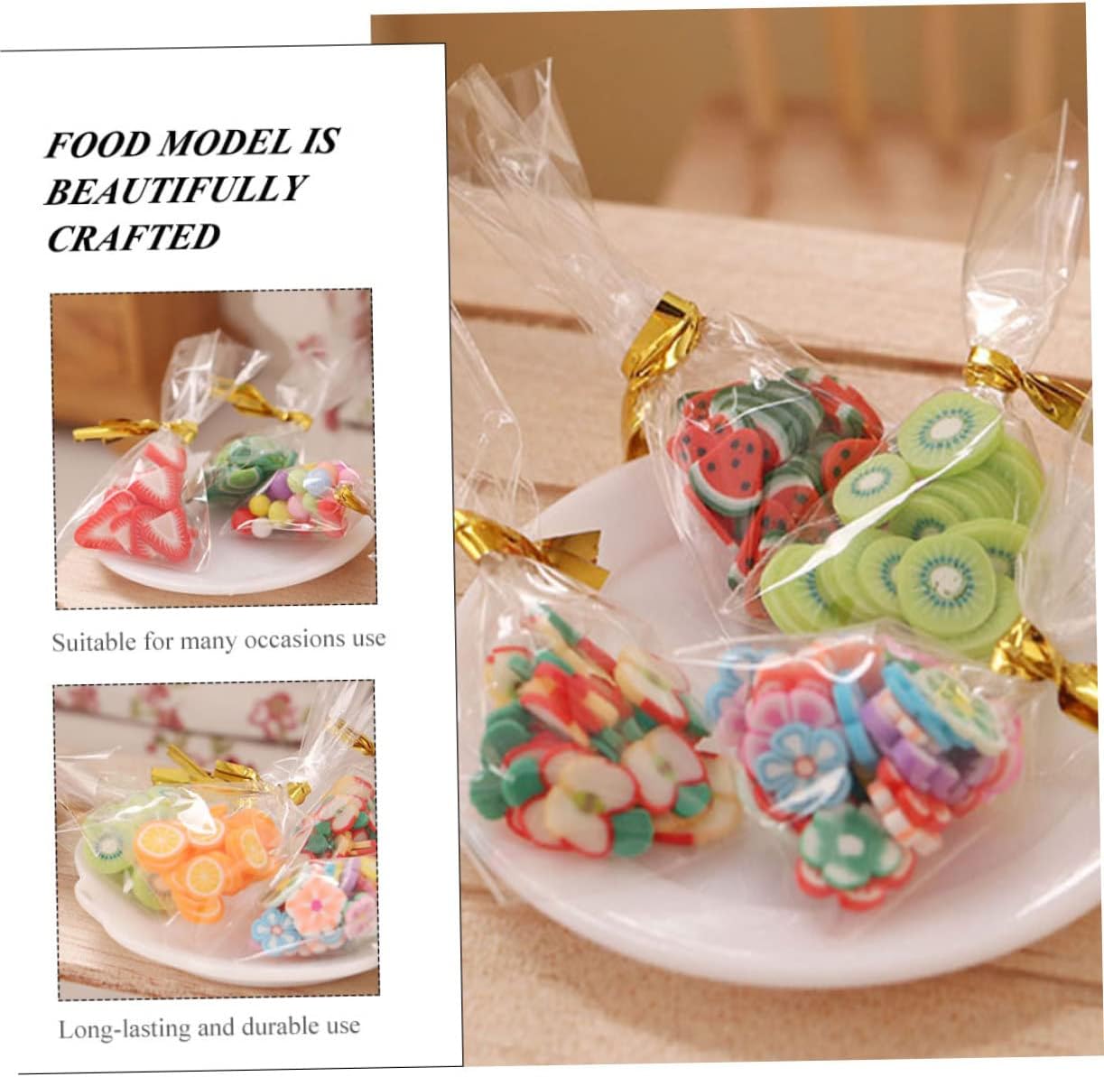 Hemoton Miniature Snacks Ornaments - Image 10