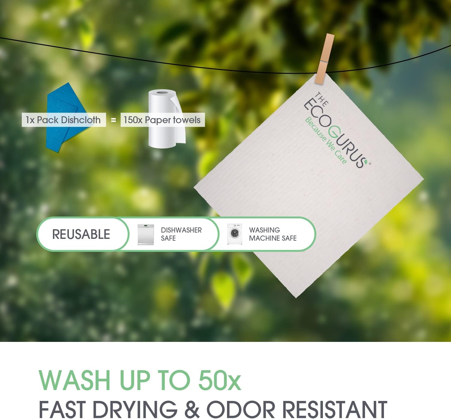 Swedish Dishcloths for Kitchen - Image 4