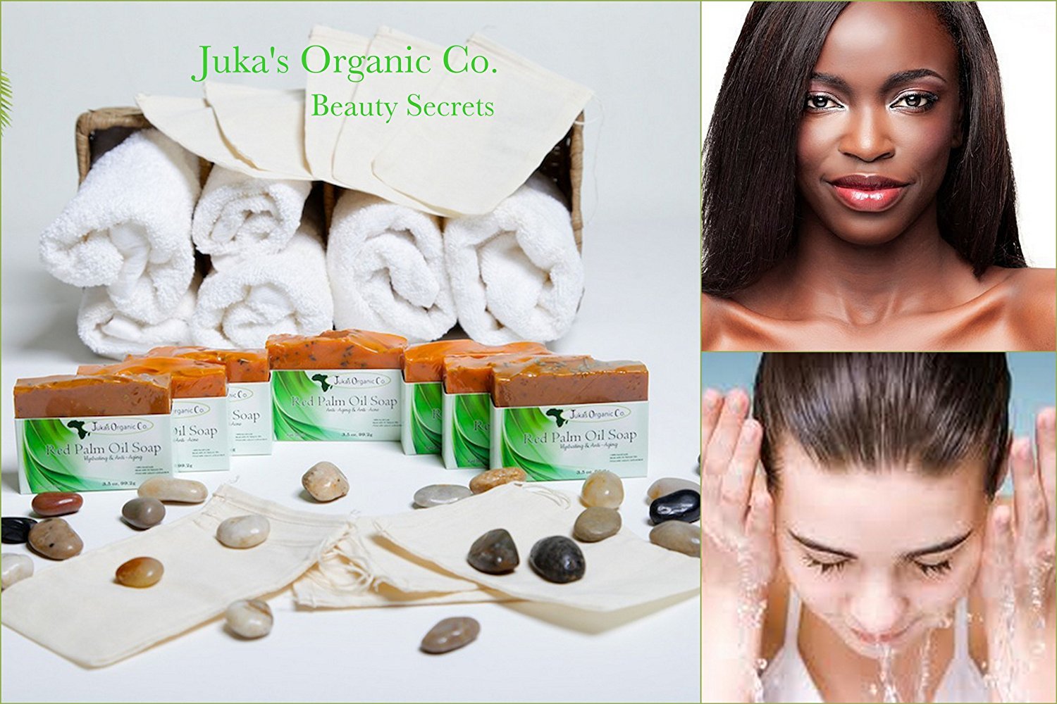 Juka's Organic Co. Lavender Red Palm Oil Soap - Image 5