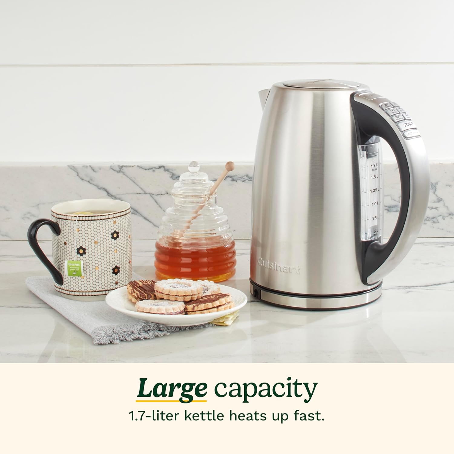 Cuisinart PerfecTemp 1.7-Liter Electric Kettle - Image 3