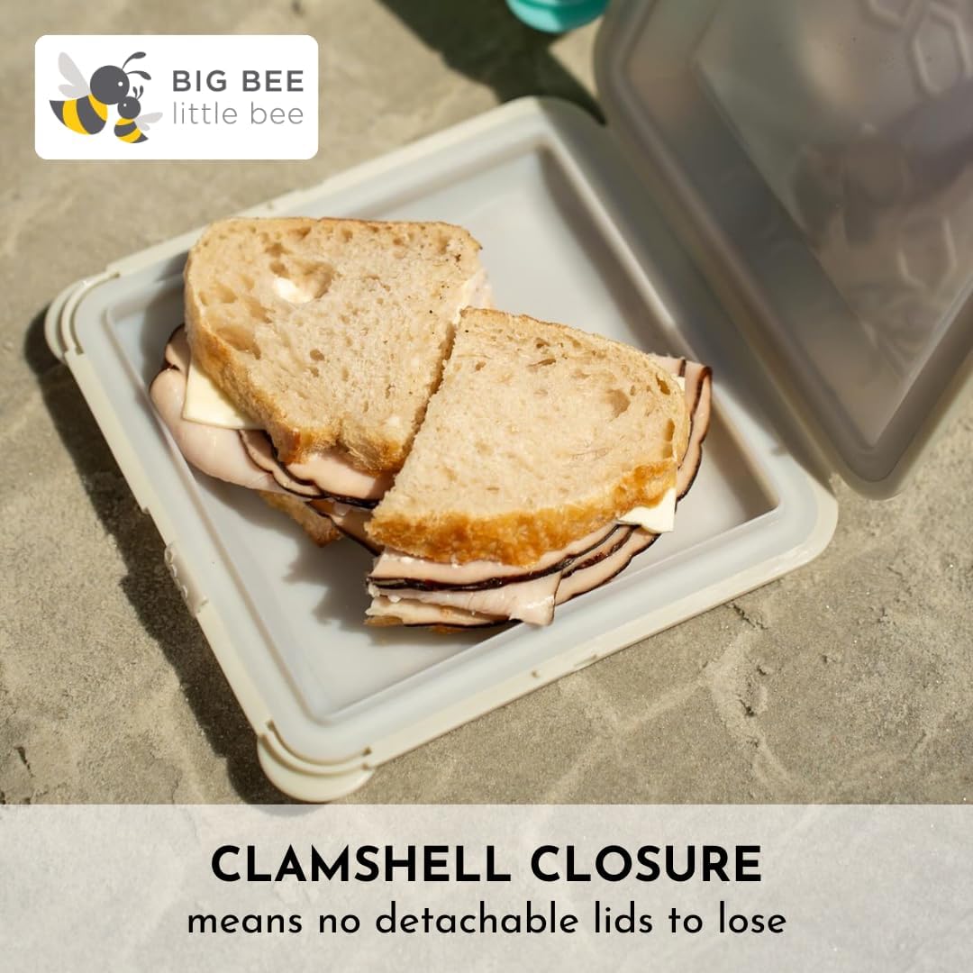 Big Bee, Little Bee SoftShell Reusable Silicone Food Storage Container - Image 5