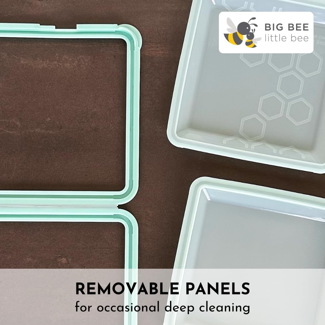 Big Bee, Little Bee SoftShell Reusable Silicone Food Storage Container - Image 10