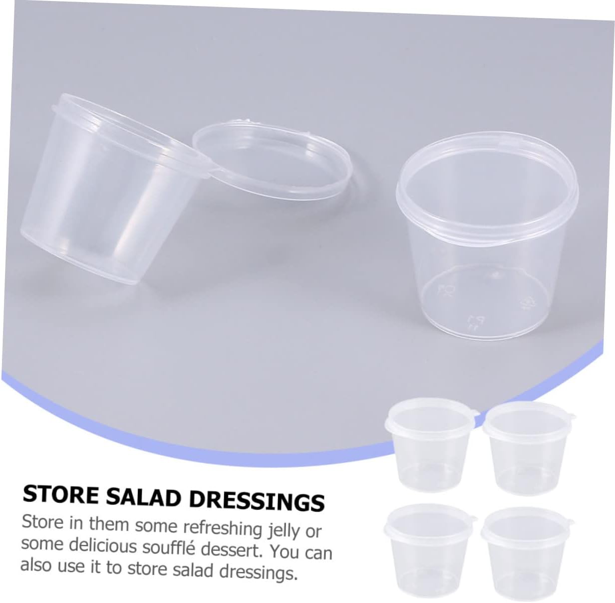 Disposable Plastic Seasoning Boxes with Lids - Image 5