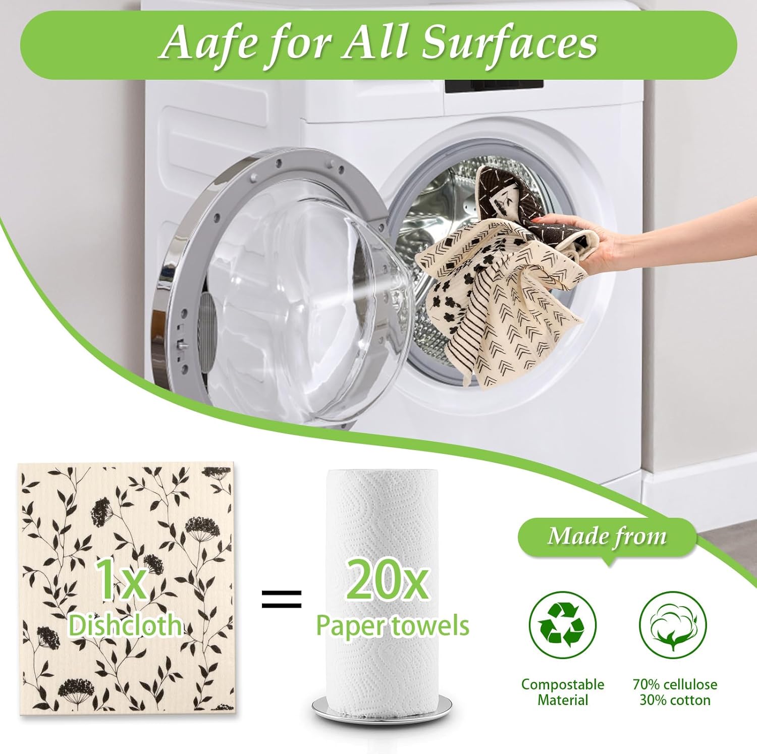 Lucomb Swedish Dishcloths with Hook - Image 5