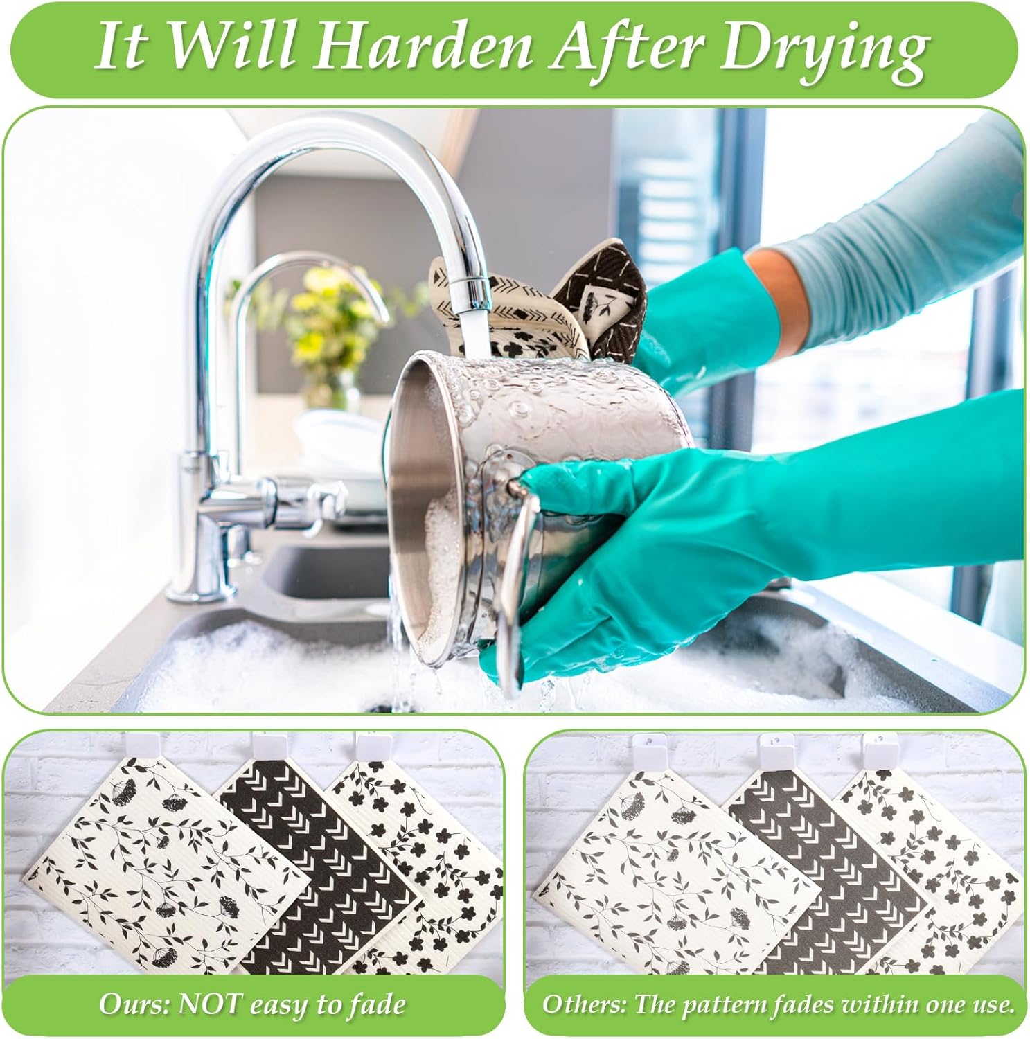 Lucomb Swedish Dishcloths with Hook - Image 6