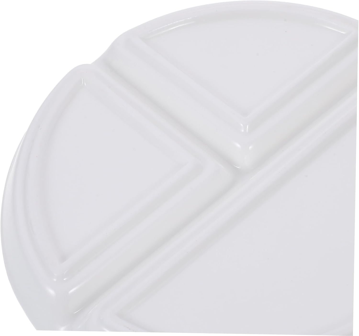 Divided Ceramic Dinner Plate Set for Healthy Eating - Image 4