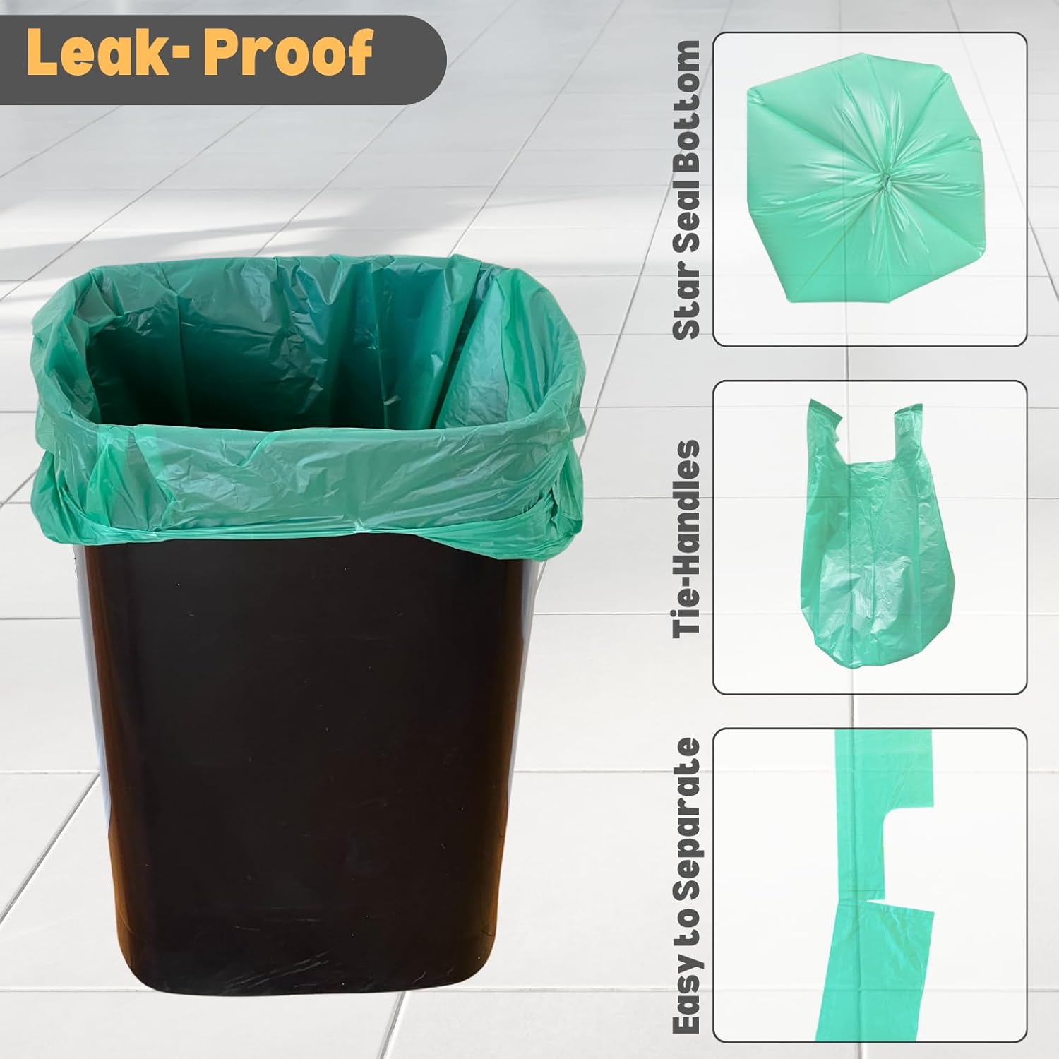 Biodegradable Tall Kitchen Trash Bags - Image 9