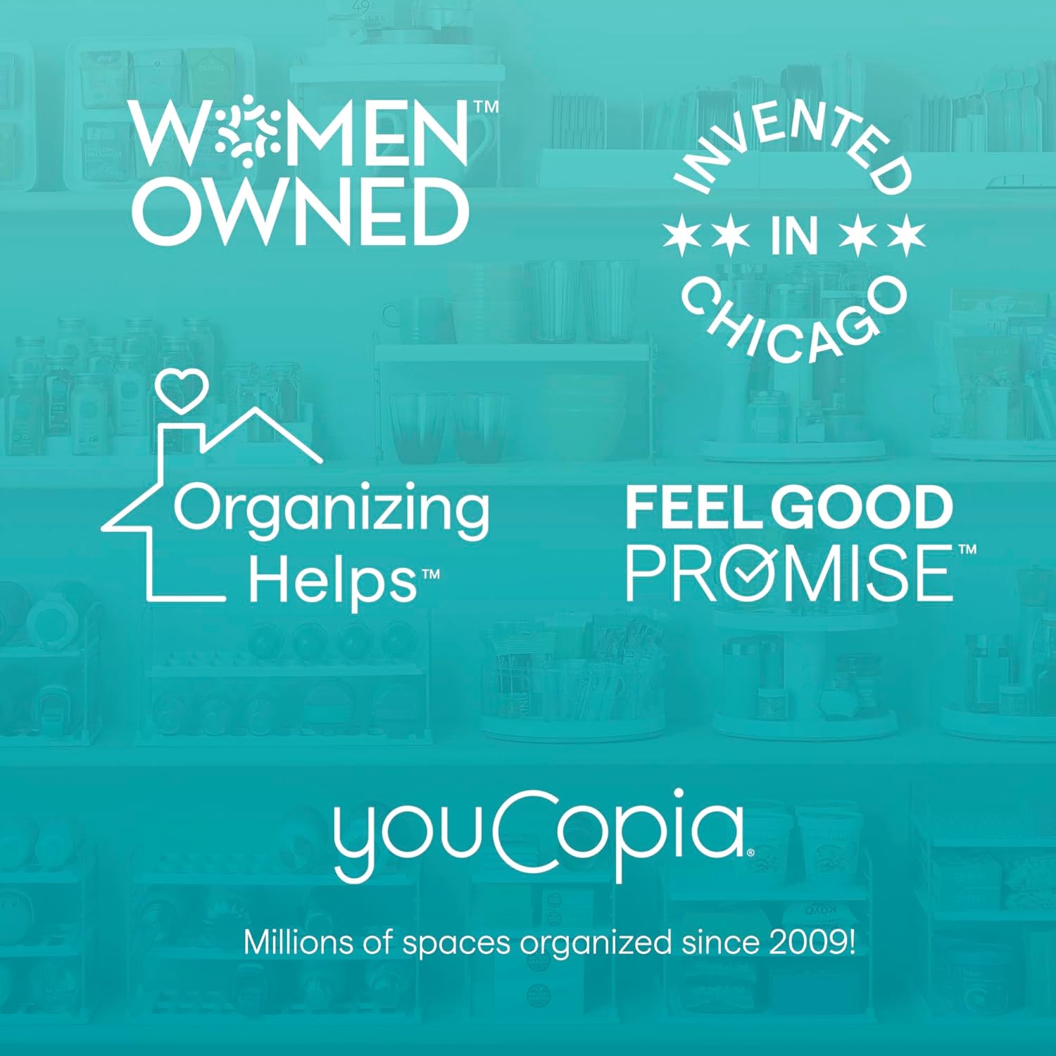 Adjustable Food Container Lid Organizer - Image 7