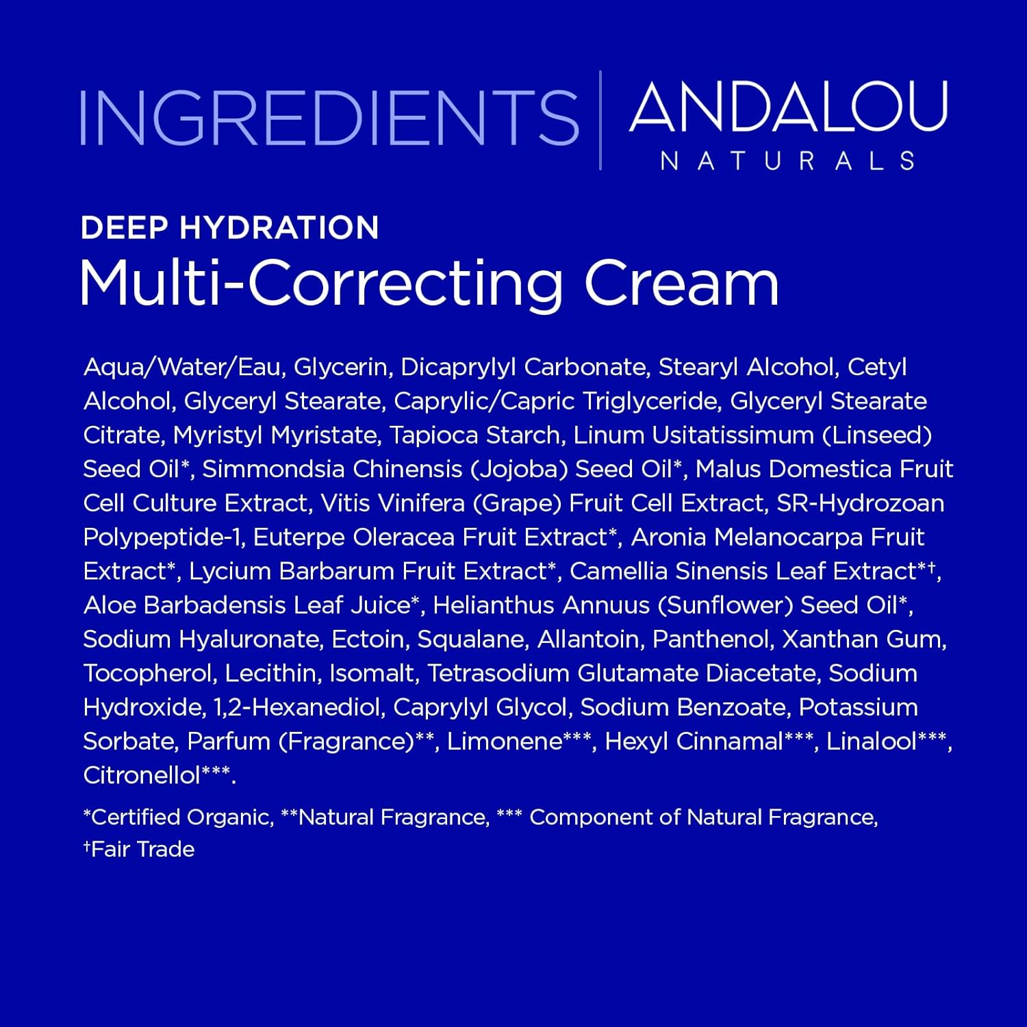 Andalou Naturals Deep Hydration Face Moisturizer - Image 12