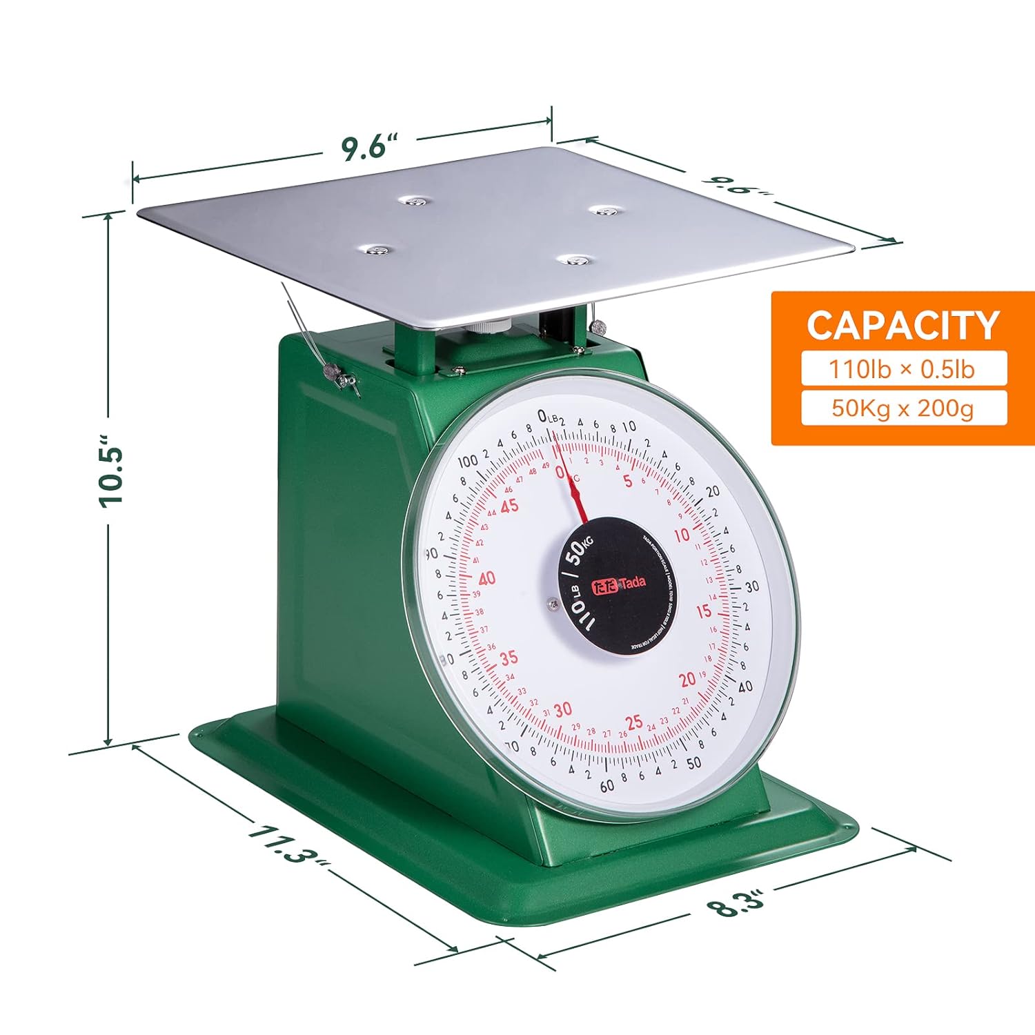 Tada 110-LBS Heavy Duty Kitchen Scale - Image 5