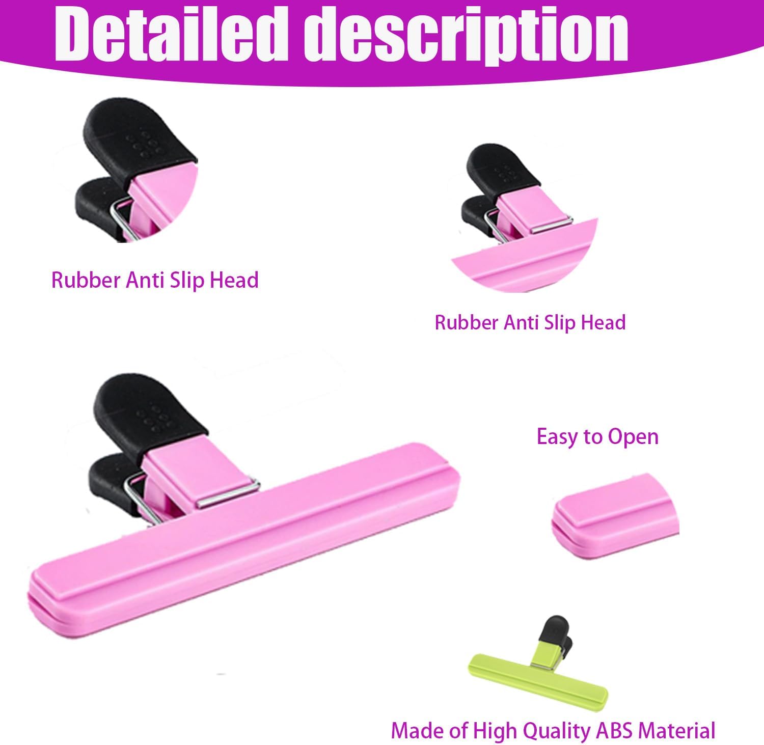 Large Food Storage Clips for Sealing Bags - Image 4