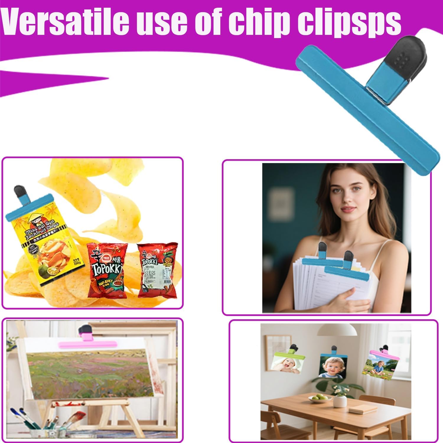 Large Food Storage Clips for Sealing Bags - Image 5