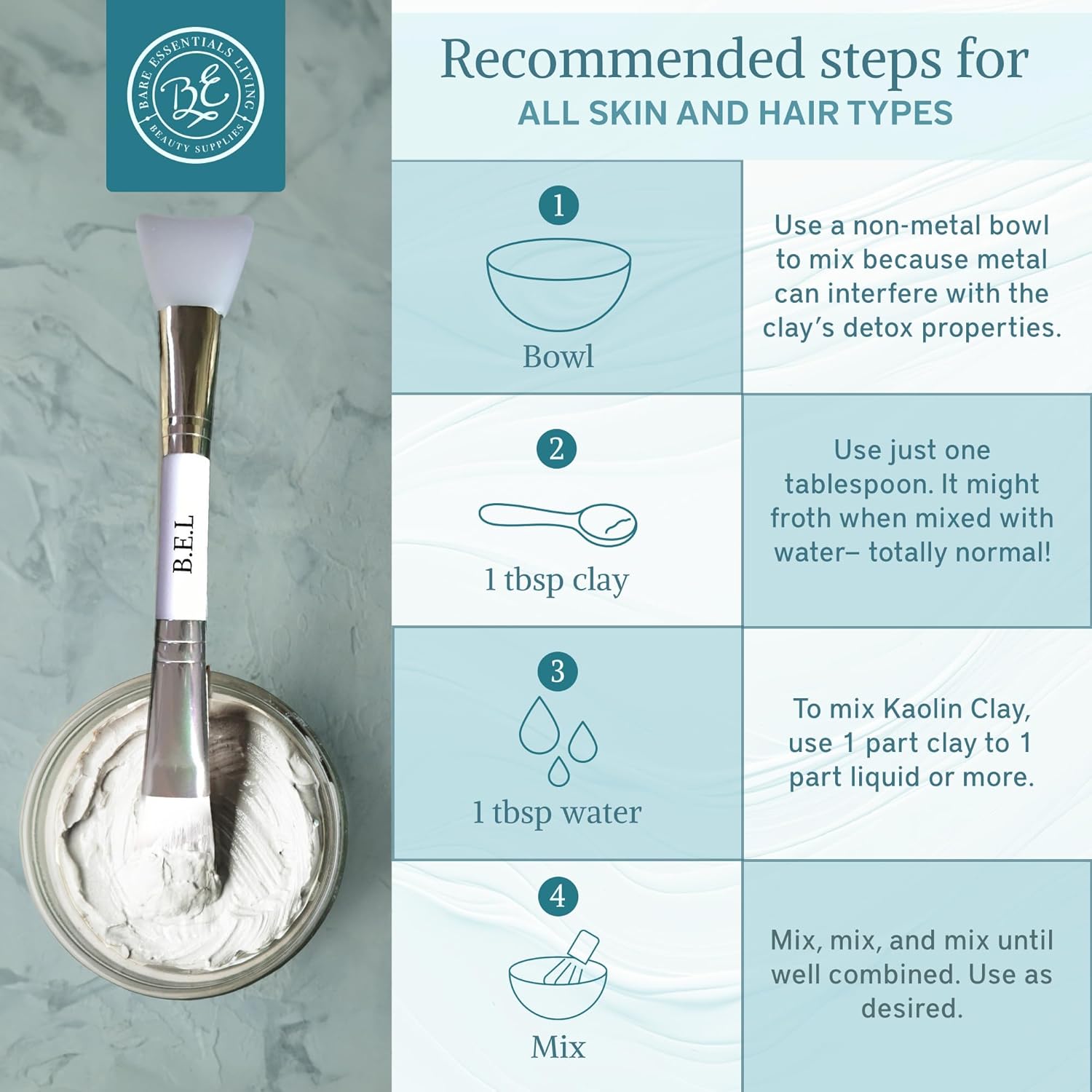 Natural White Kaolin Clay Powder for DIY Spa and Gardening - Image 6