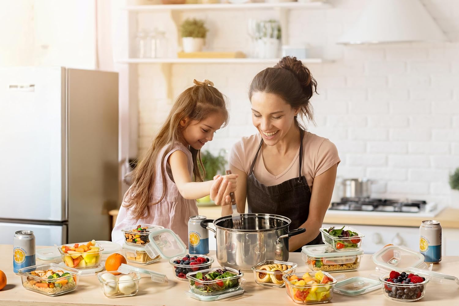 Razab 24 Piece Glass Food Storage Containers Set - Image 6