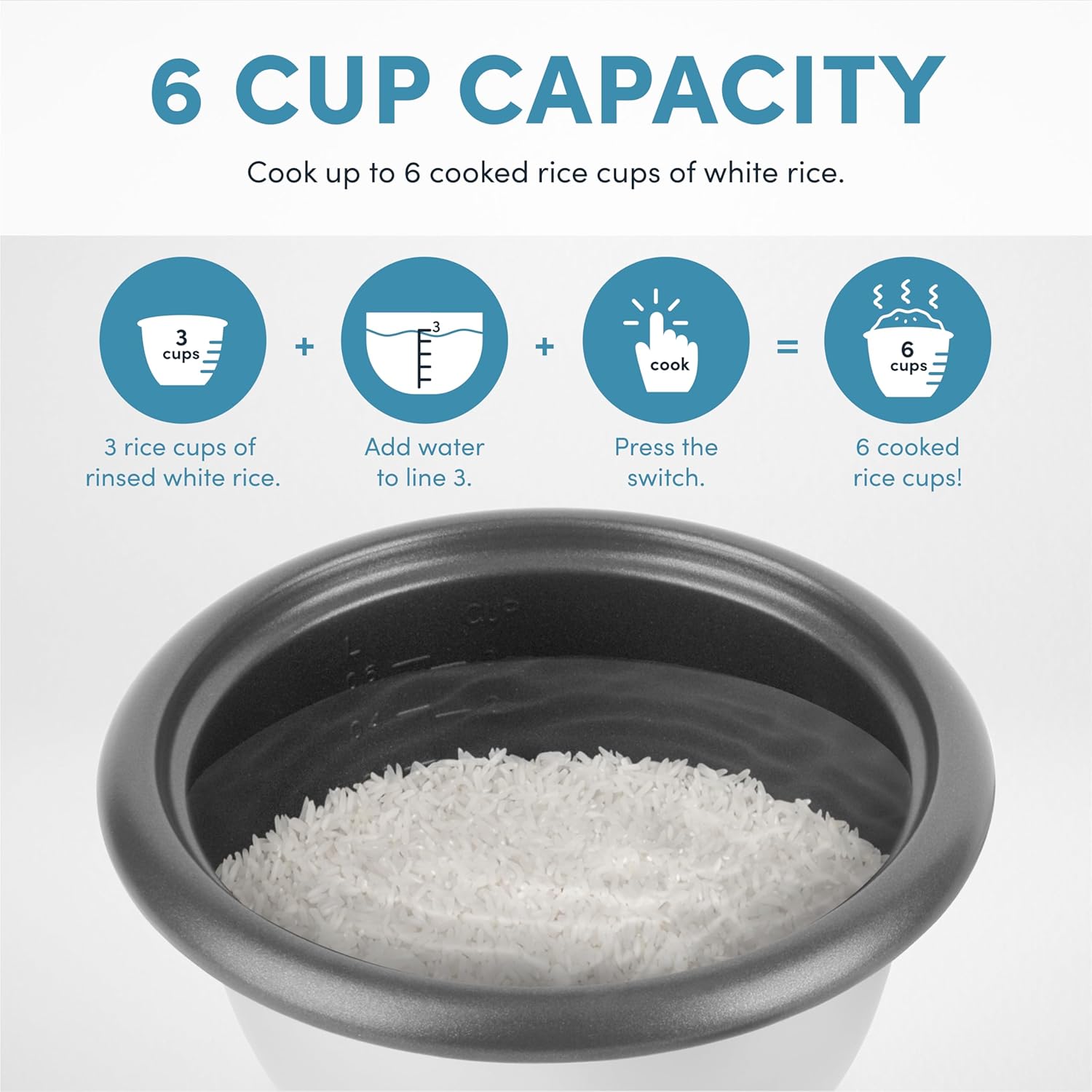 Aroma Housewares Rice & Grain Cooker - Image 6