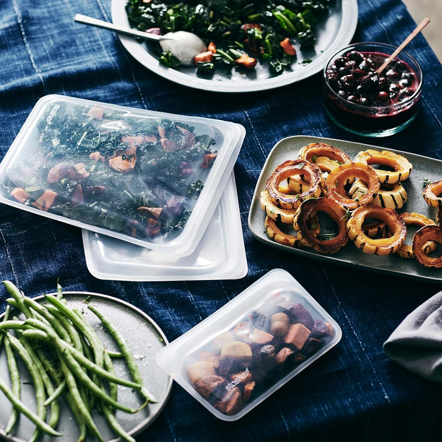 Stasher Premium Silicone Reusable Food Storage Bags - Image 3