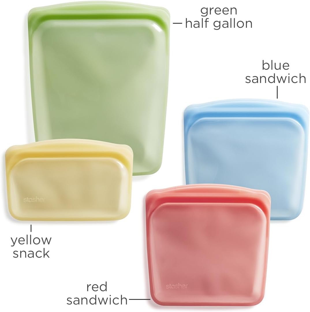 Stasher Premium Silicone Reusable Food Storage Bags - Image 6