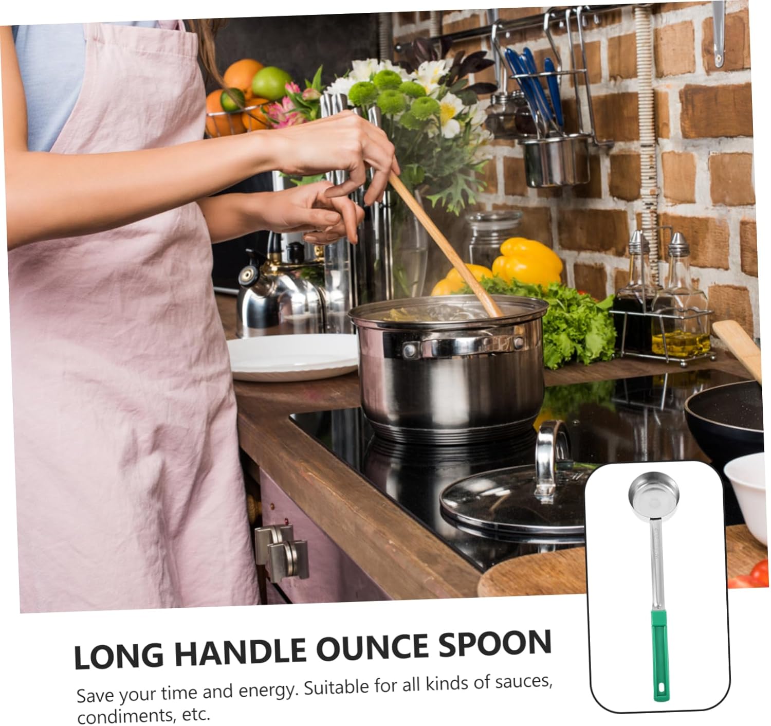 Healifty Portion Control Serving Spoon - Image 4