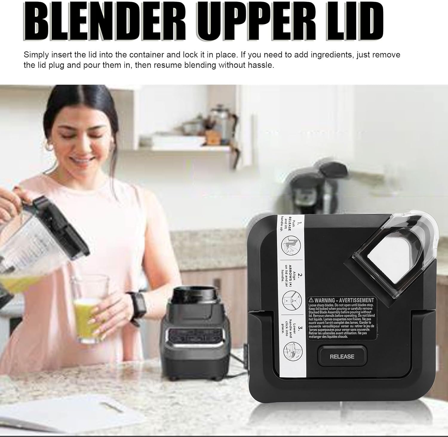 Blender Locking Lid Replacement - Image 3