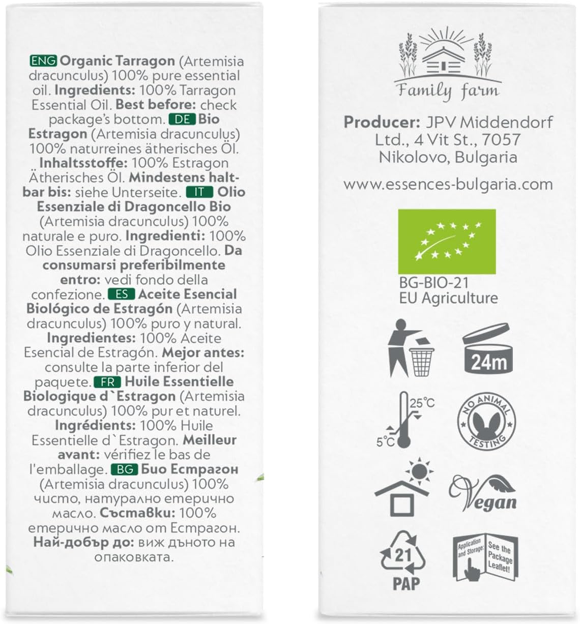 Organic Tarragon Essential Oil 100% Pure & Natural Aromatherapy - Image 5