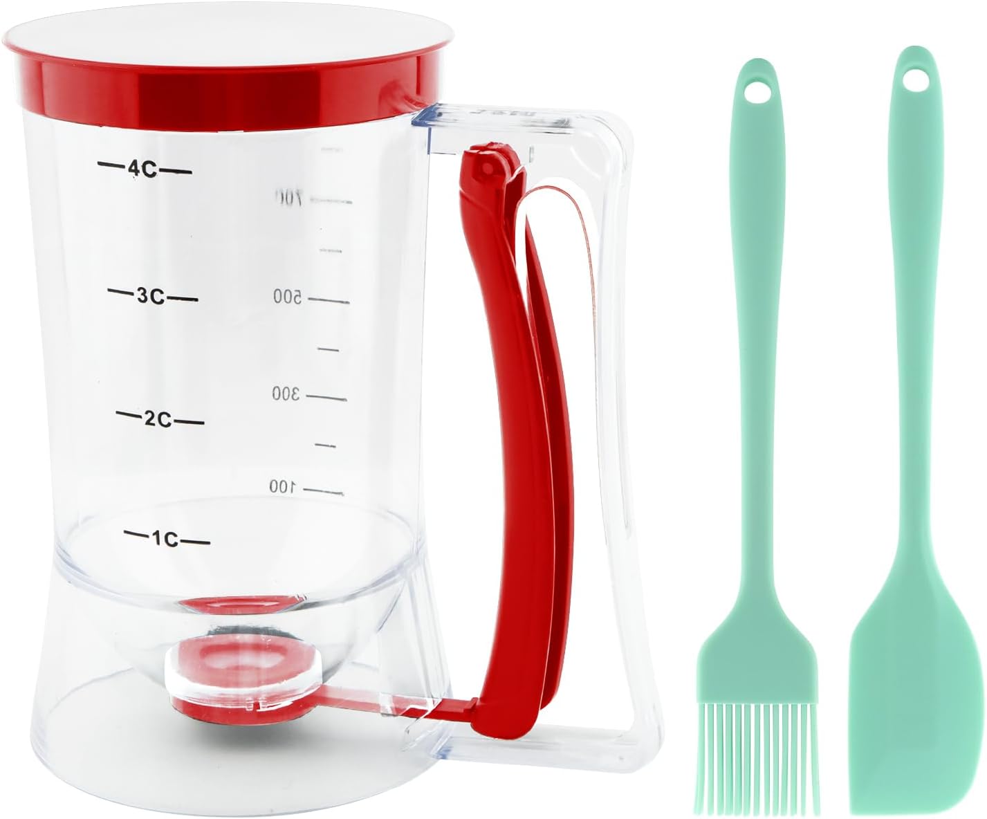 Pancake and Cupcake Batter Dispenser with Squeeze Handle - Image 9