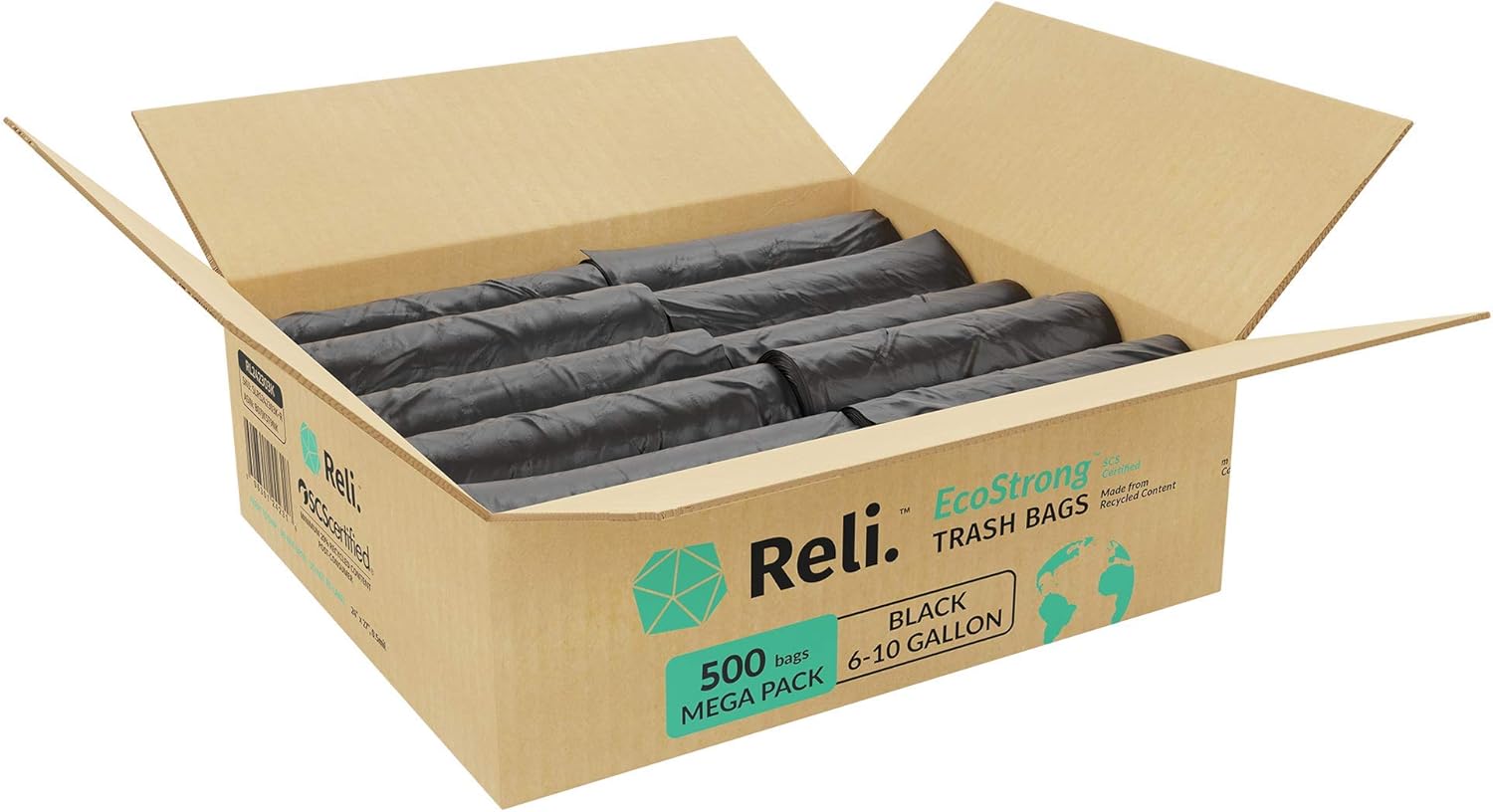 EcoStrong Black Trash Bags - Image 3