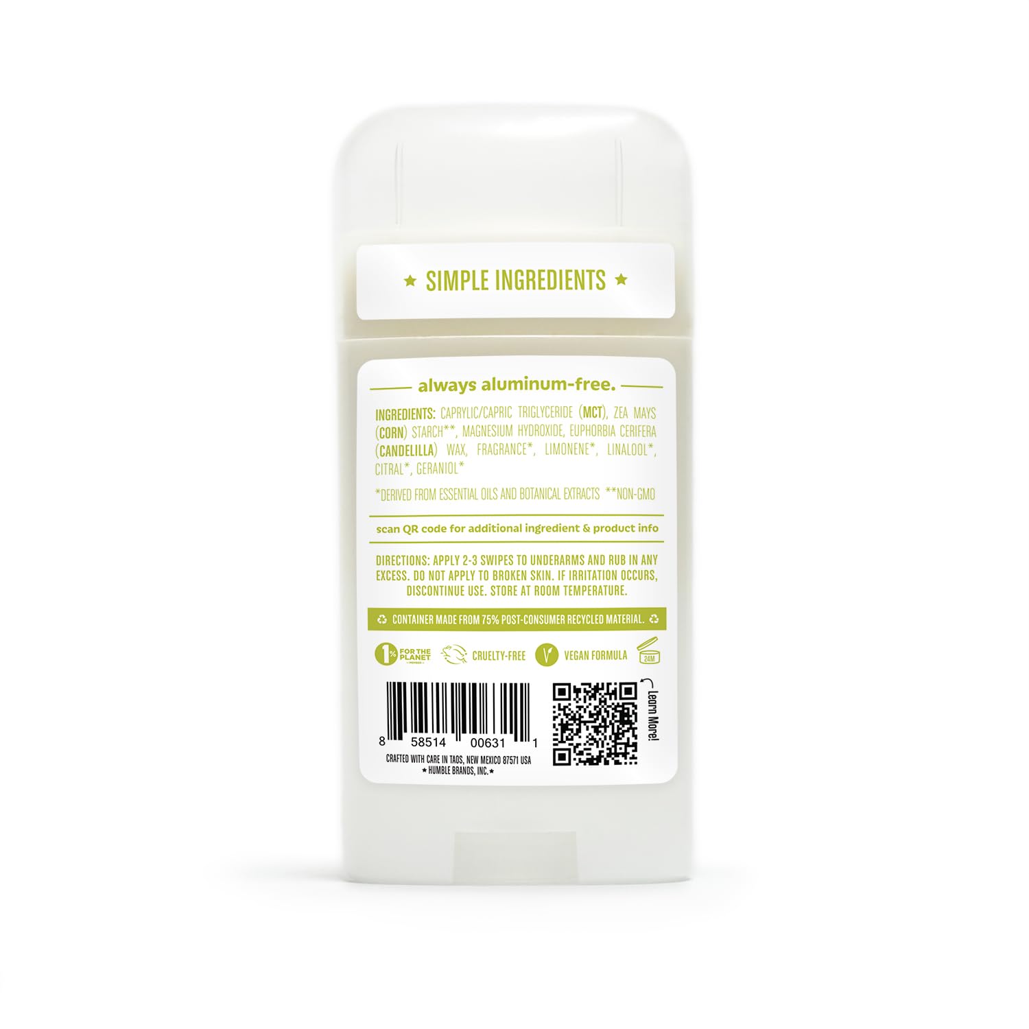 HUMBLE BRANDS Aluminum-Free Deodorant - Image 10