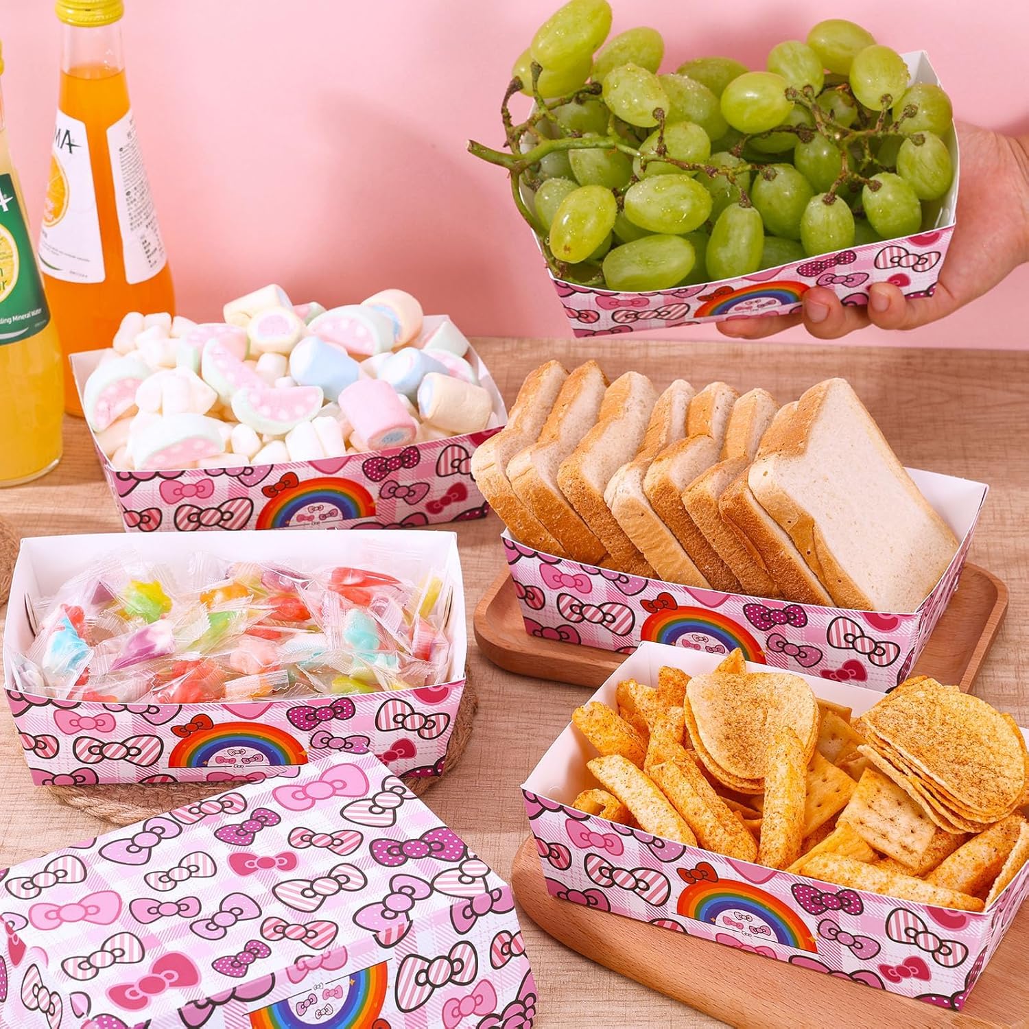 Kawaii Kitty Food Trays - Image 4