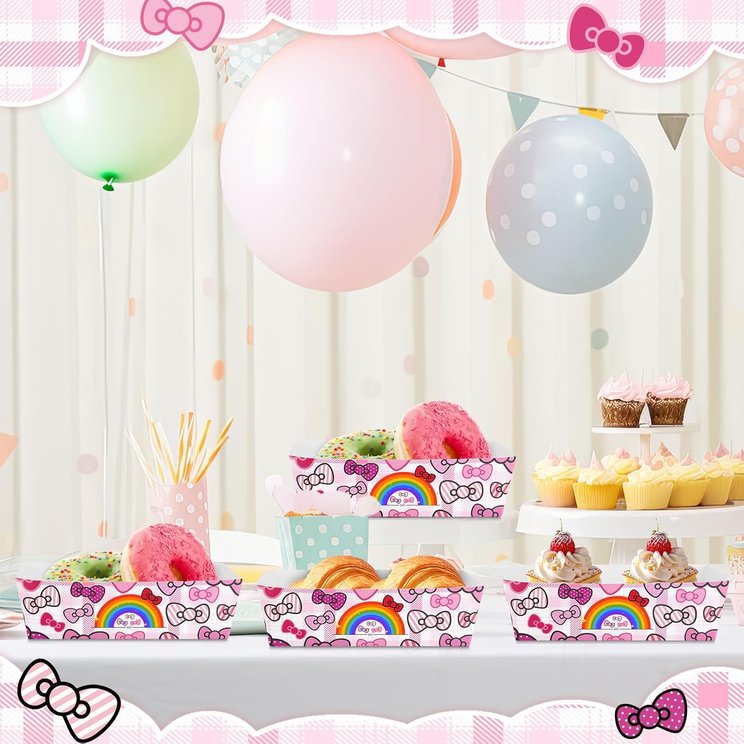 Kawaii Kitty Food Trays - Image 7