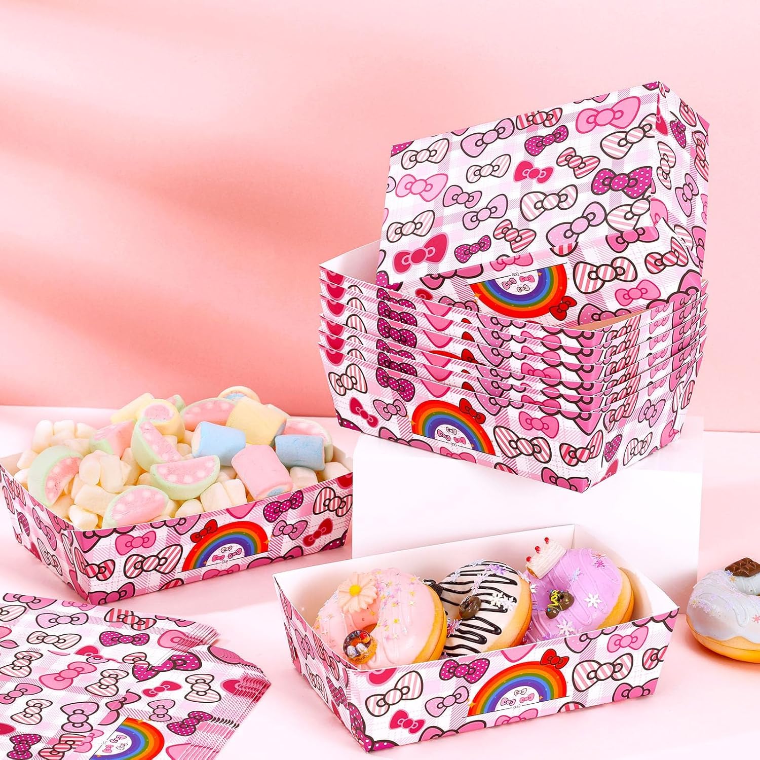 Kawaii Kitty Food Trays - Image 8