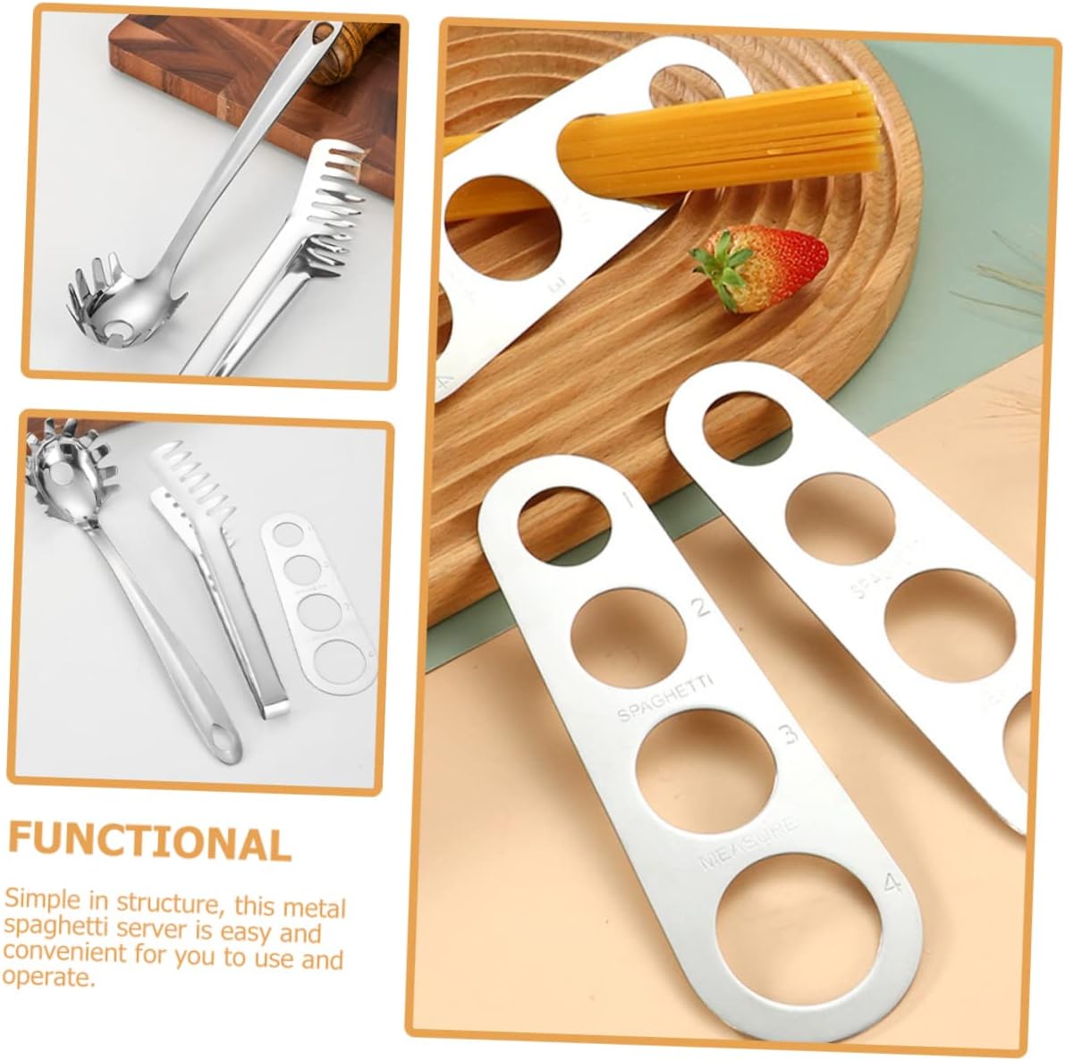 Spaghetti Ruler and Portion Control Gadget Set - Image 8