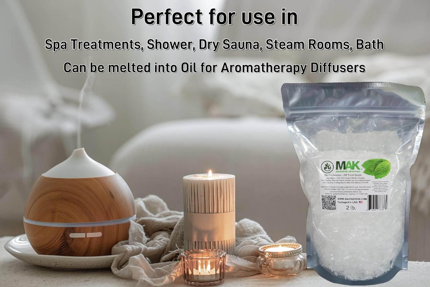 Menthol Crystals 2 LB - Pure Organic 100% Natural - Image 7