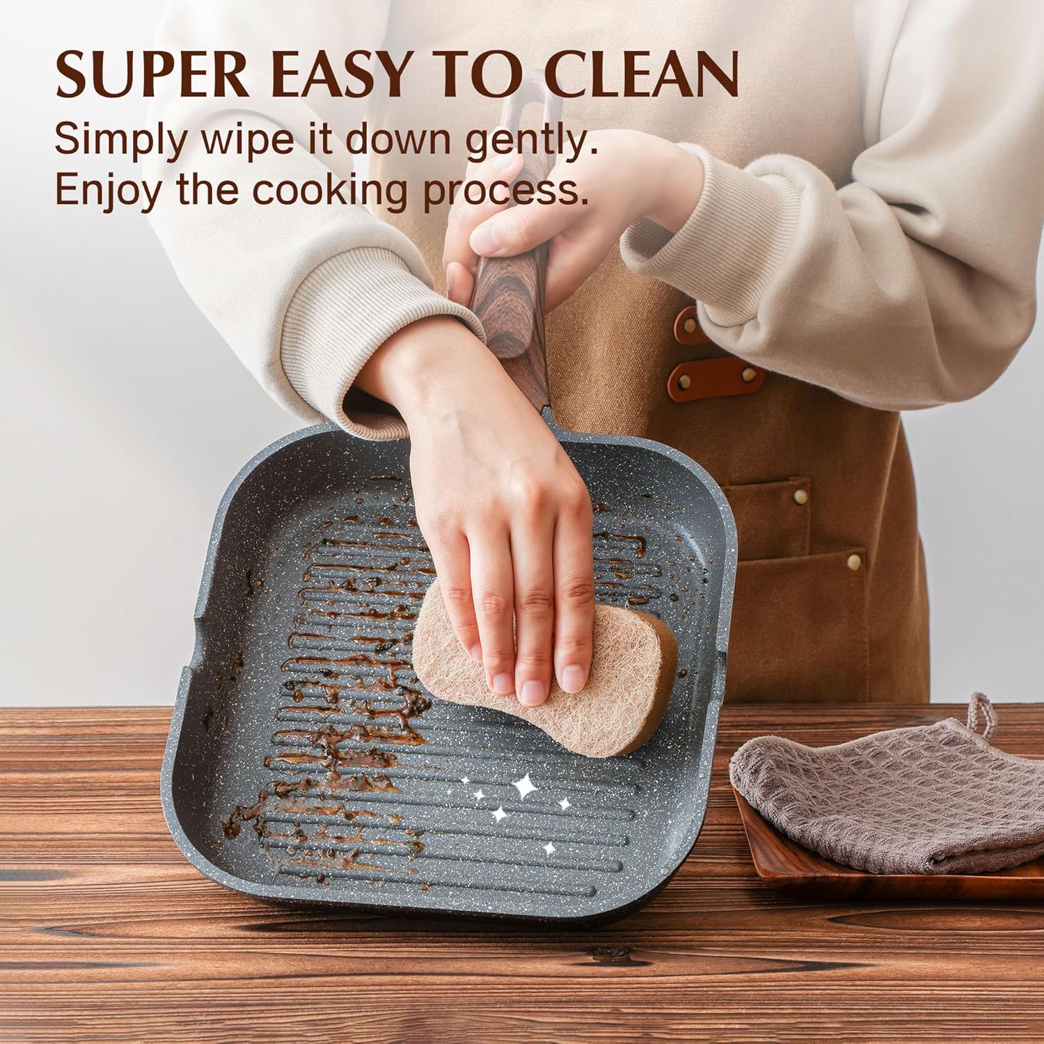 Nonstick Grill Pan for Stove Tops - Image 5