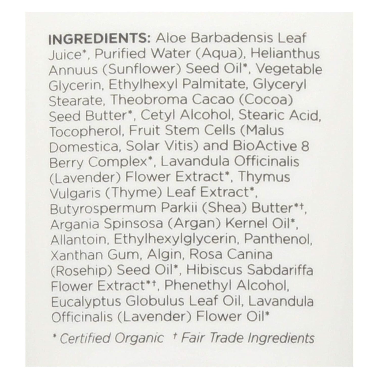 Andalou Naturals Refreshing Lavender and Thyme Body Lotion - Image 3