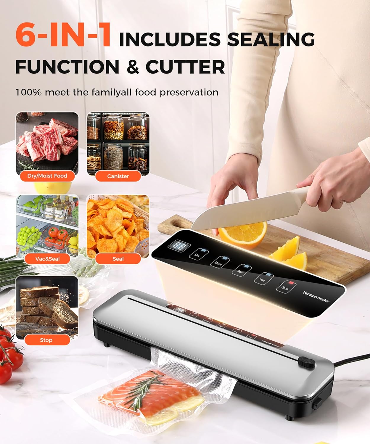 75Kpa Vacuum Food Sealer - Image 3