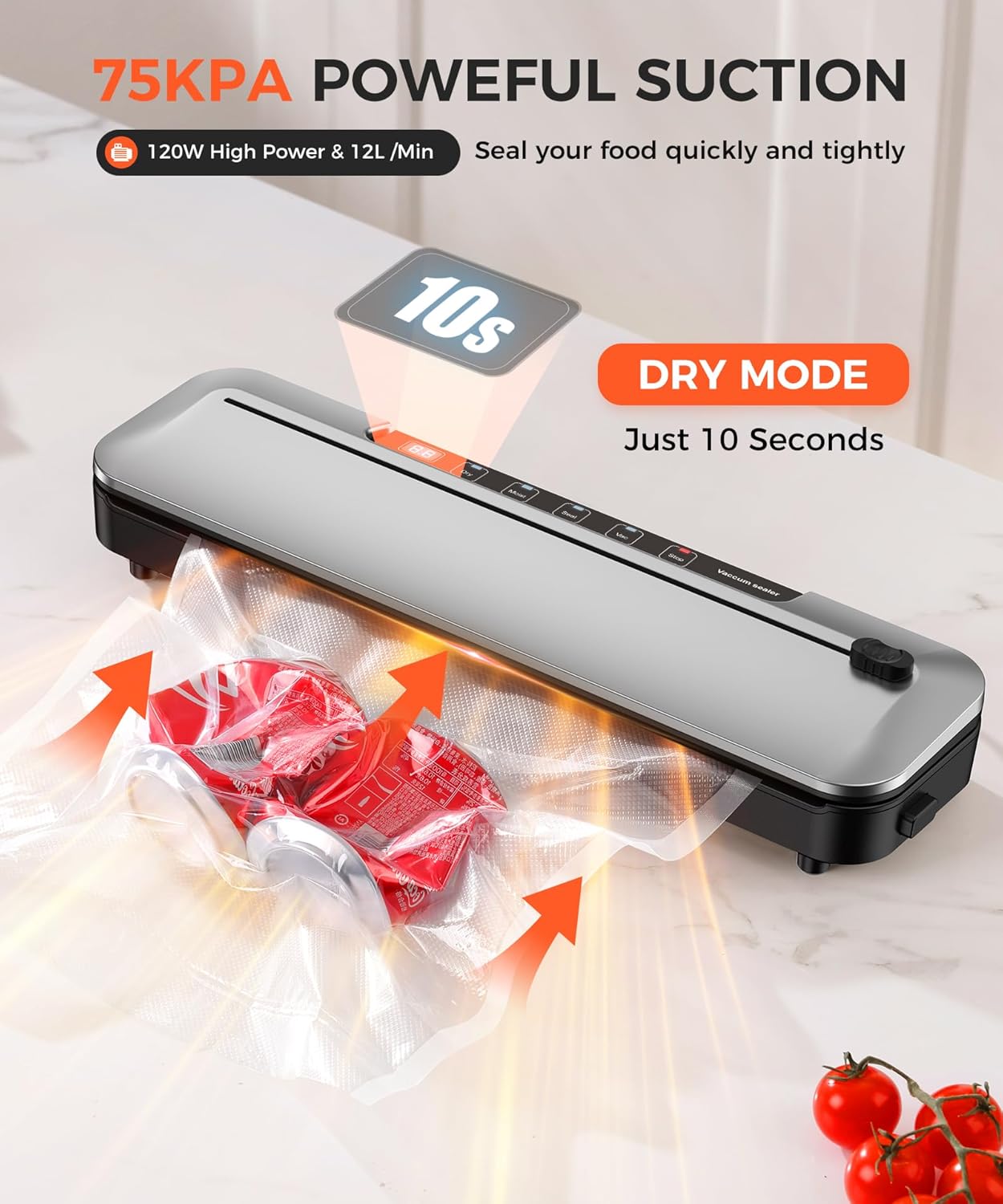 75Kpa Vacuum Food Sealer - Image 4