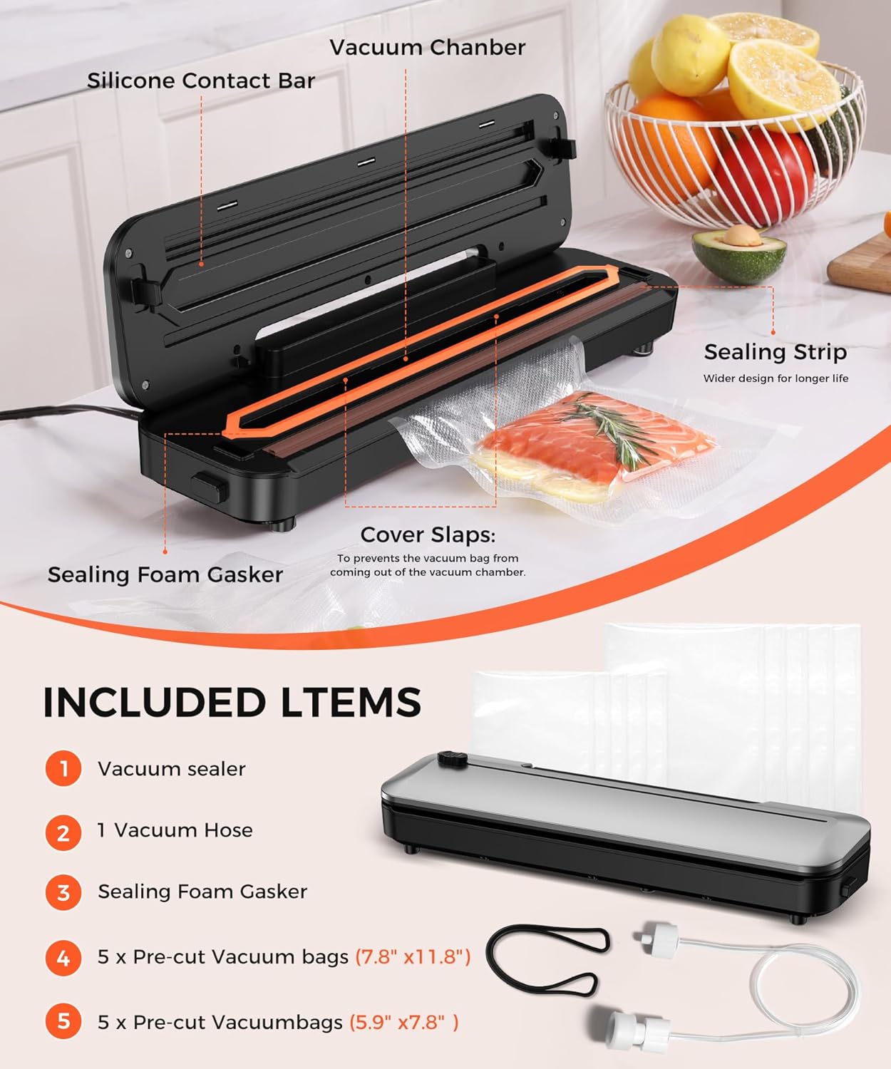 75Kpa Vacuum Food Sealer - Image 7