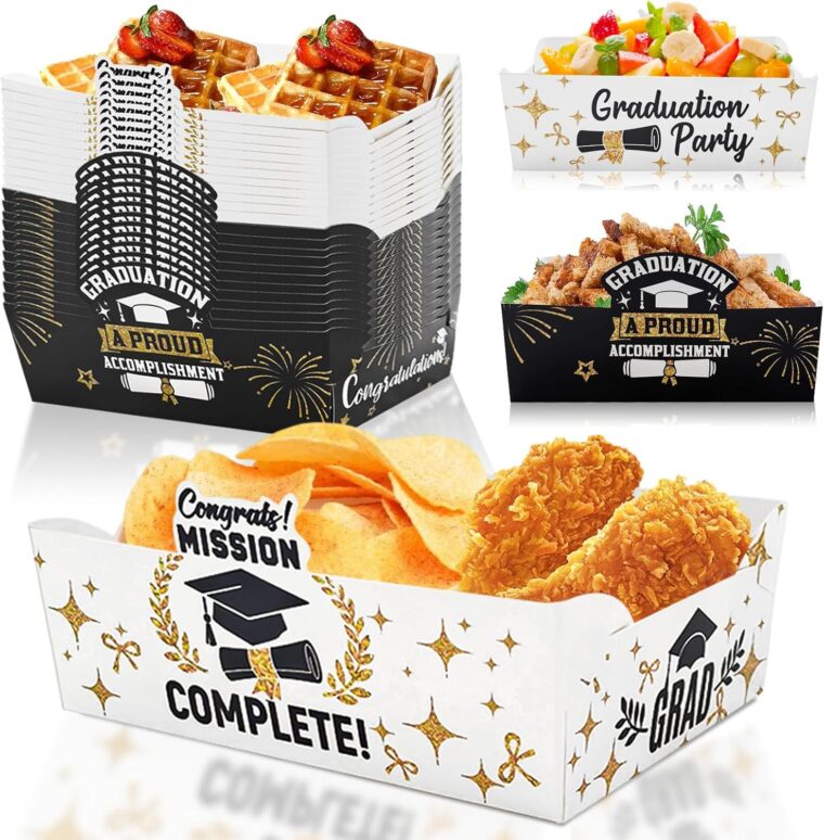 Snack Container Graduation 2025 Graduation Party Snack Tray - Prep Healthy Now