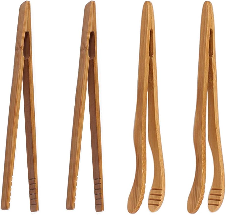 Bamboo Toaster Tongs - Image 2