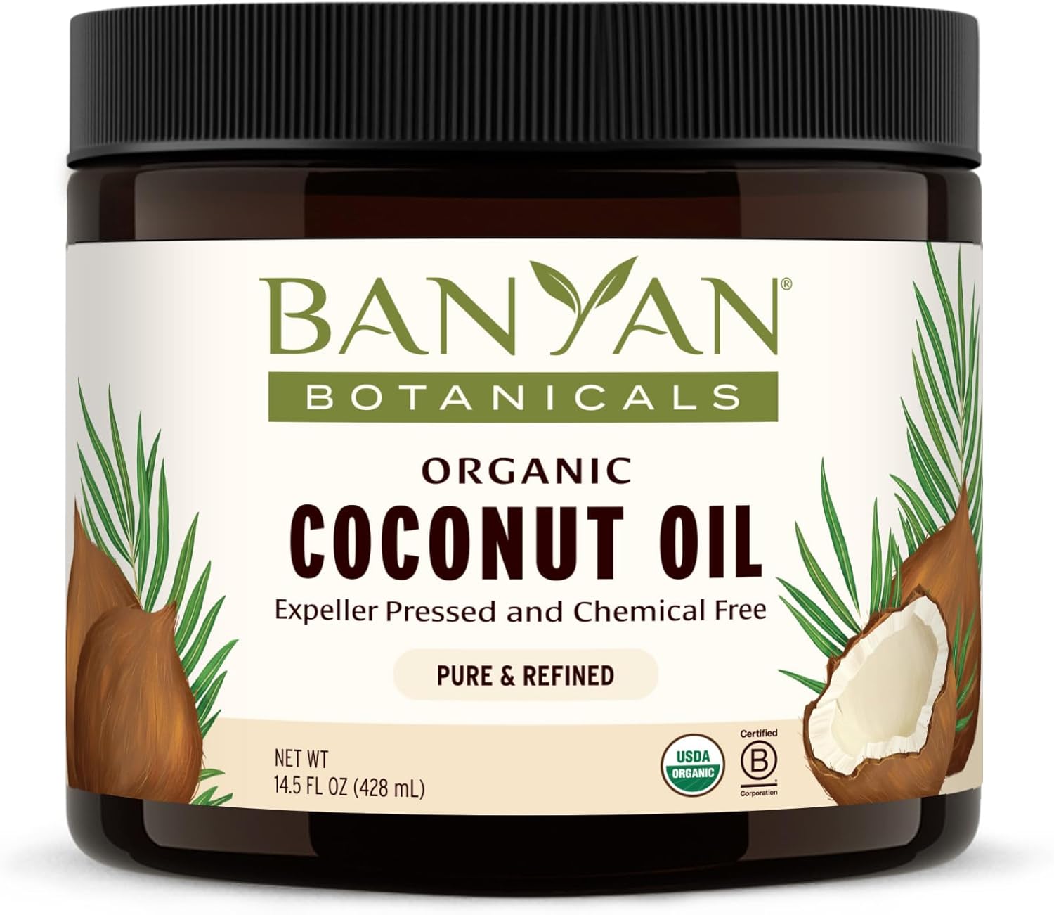 Banyan Botanicals Organic Coconut Oil - Image 2