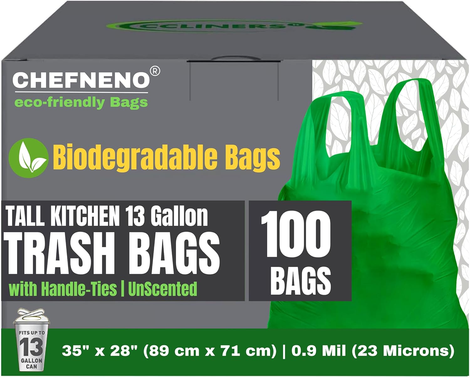Biodegradable Tall Kitchen Trash Bags - Image 2