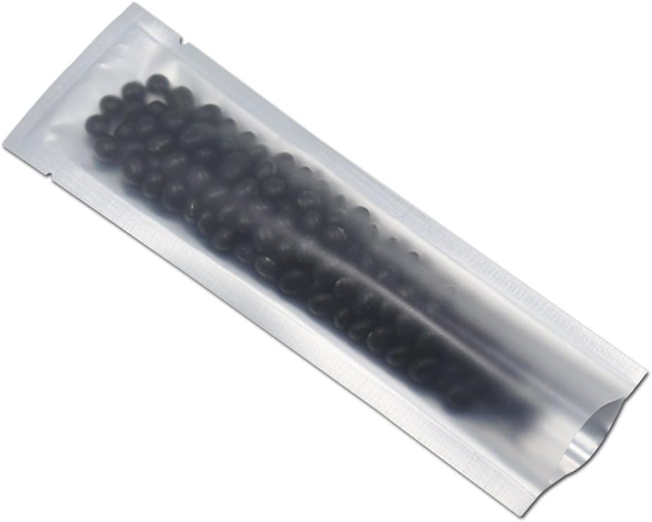 Clear Front Vacuum Heat Sealable Pure Mylar Foil Bag - Image 2