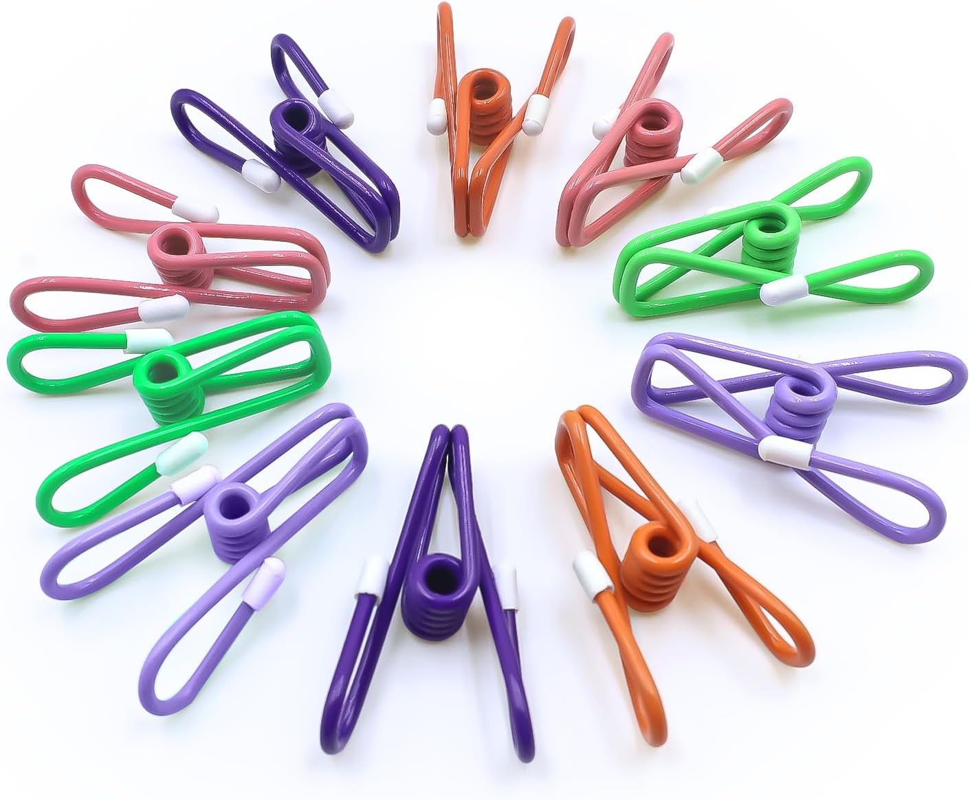Colorful Metal Chip Bag Clips - Image 2