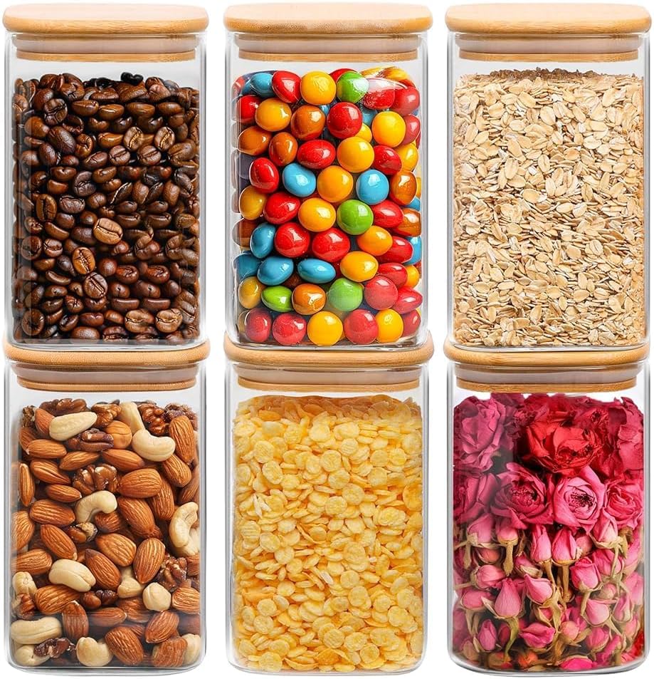 ComSaf Glass Storage Containers with Lids - Image 2