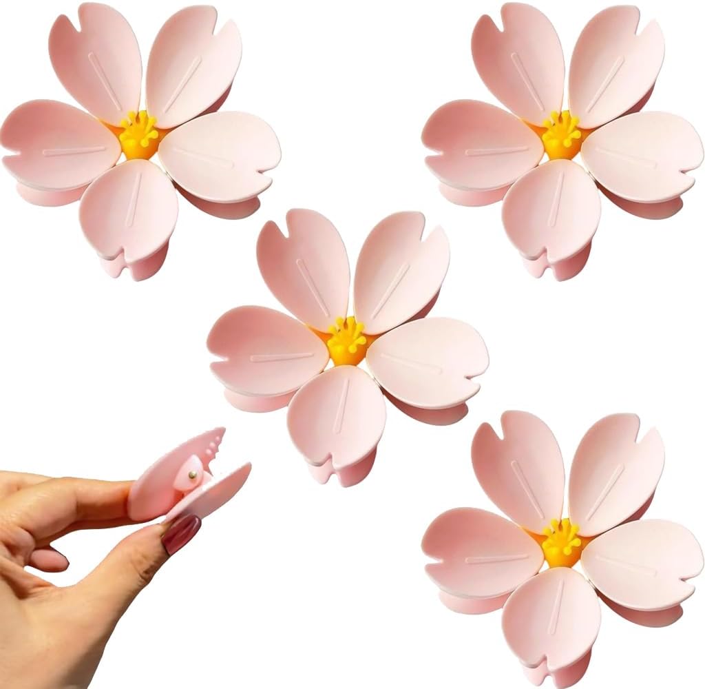 Decorative 3D Sakura Flower Food Bag Clips - Image 2